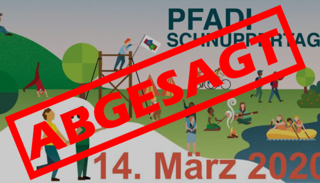 Pfaditag 2020 ABGESAGT