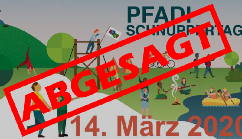 Pfaditag 2020 ABGESAGT